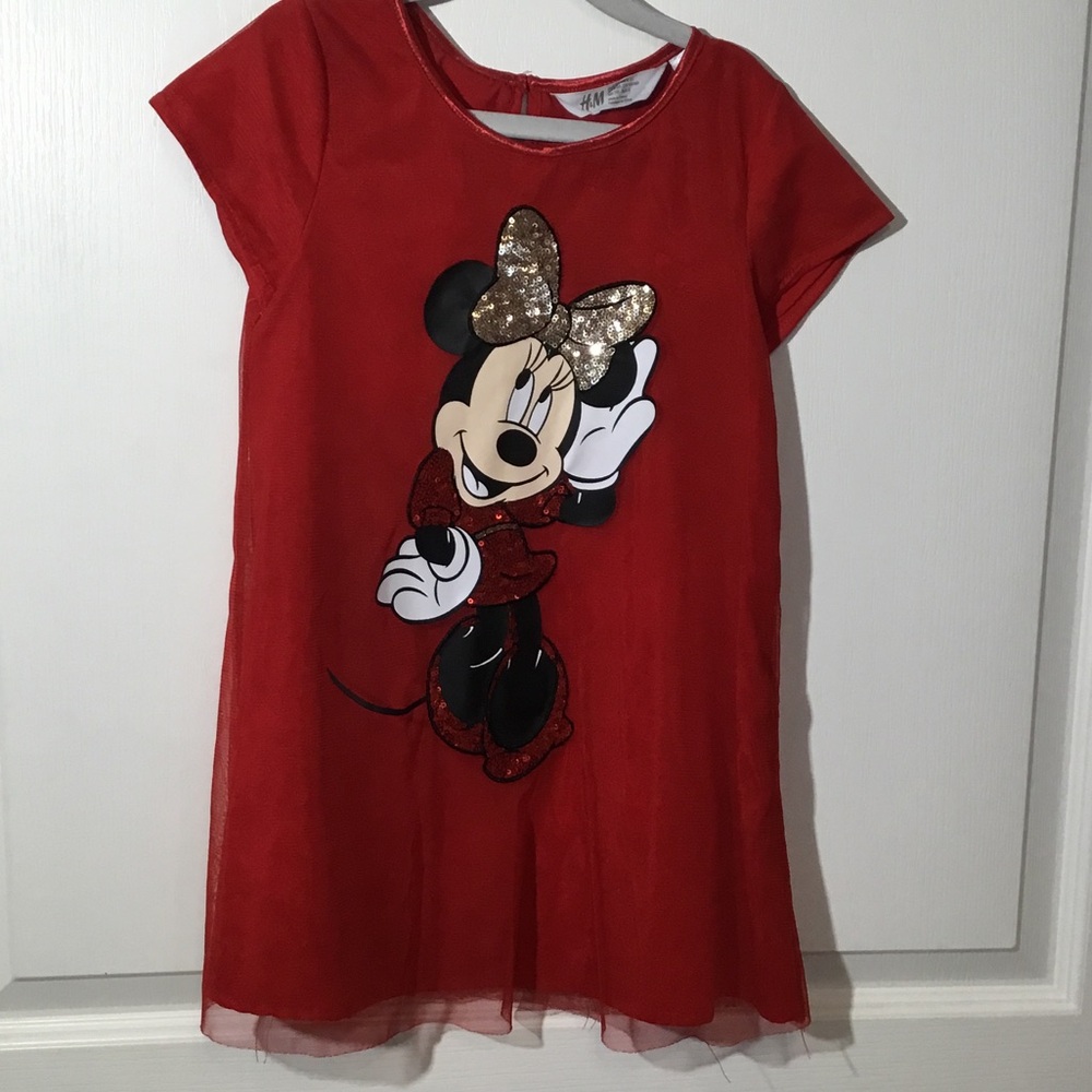 3 for $30 H&M Red Minnie Mouse Kids Dress